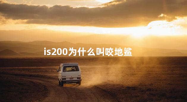 is200为什么叫咬地鲨