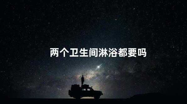 两个卫生间淋浴都要吗