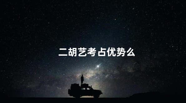 二胡艺考占优势么