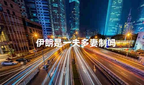 伊朗是一夫多妻制吗