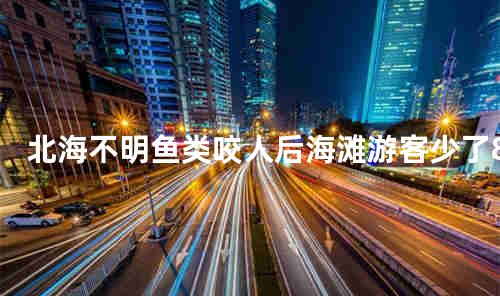 北海不明鱼类咬人后海滩游客少了8成