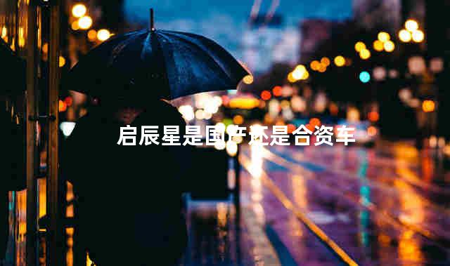 启辰星是国产还是合资车