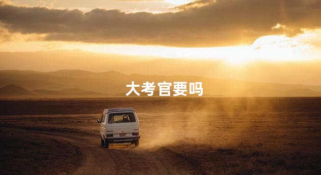 大考官要吗