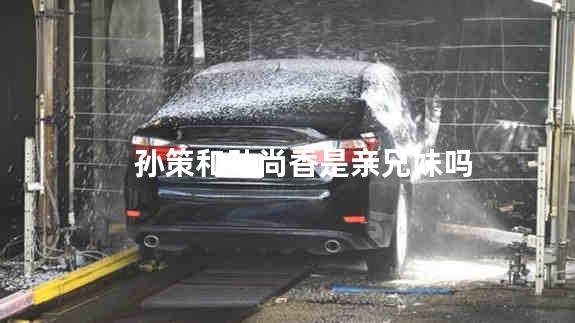孙策和孙尚香是亲兄妹吗