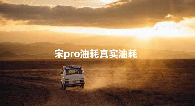 宋pro油耗真实油耗