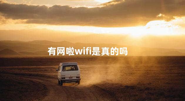 有网啦wifi是真的吗