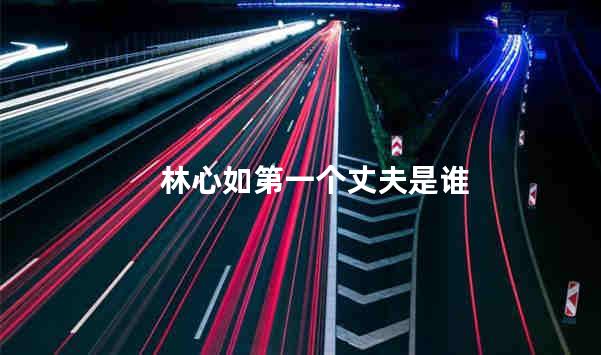 林心如第一个丈夫是谁