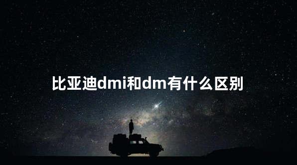 比亚迪dmi和dm有什么区别