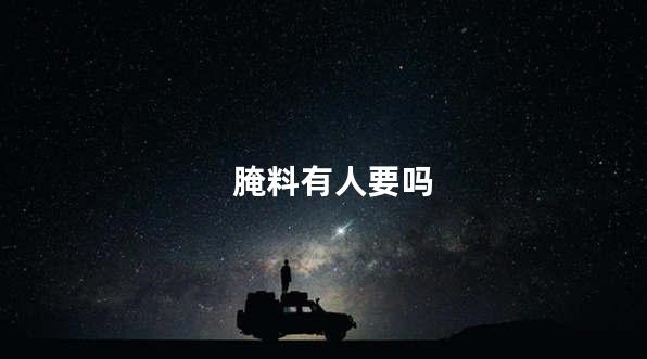腌料有人要吗