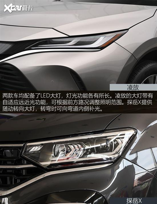 丰田凌放vs大众探岳X 中型SUV德日对决